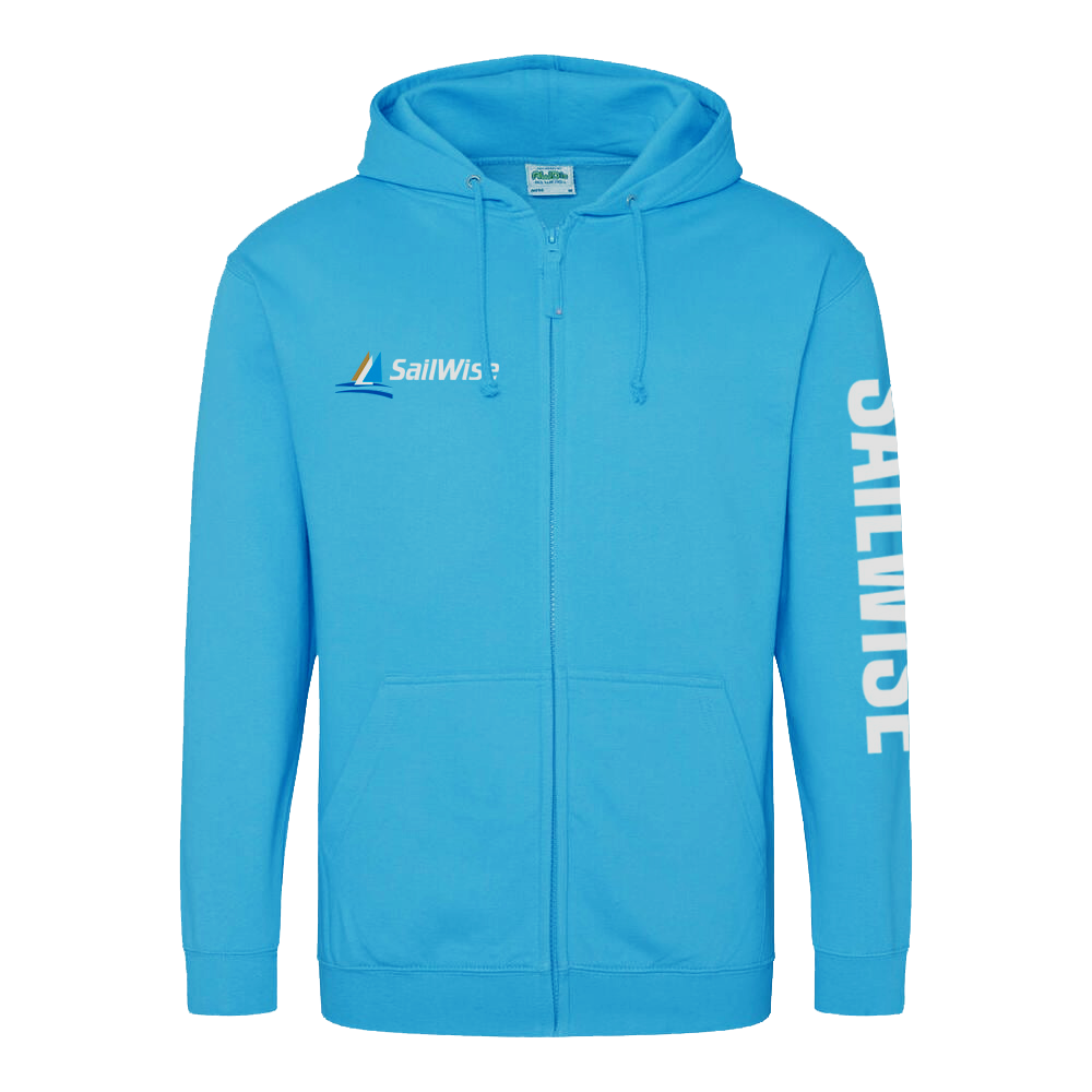 SailWise hoodievest - voorzijde