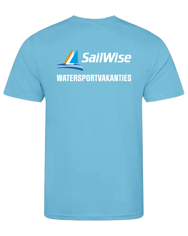 SailWise sport T-shirt - achterzijde