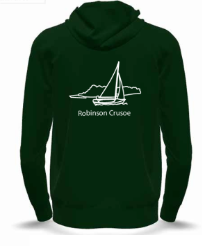 Robinson Crusoe hoodievest (unisex)